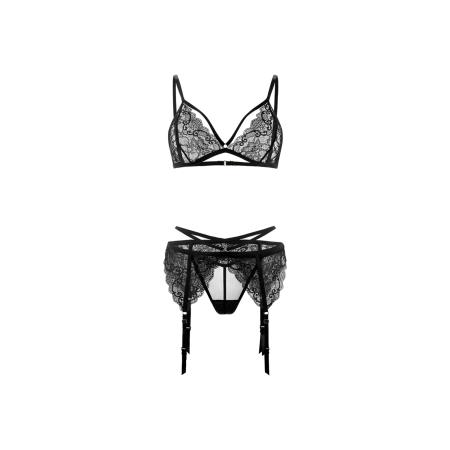 René Rofé Kanten set met gouden details 3 delig