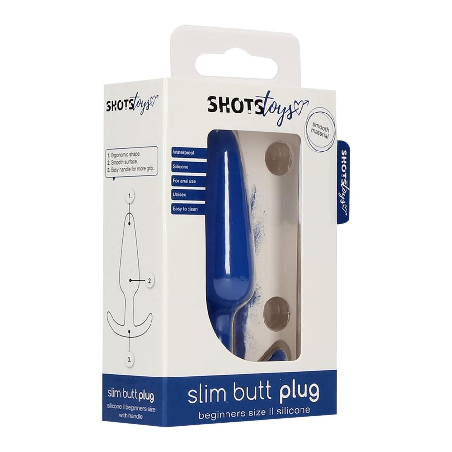 Shots Slim Butt Plug 8,3 cm -