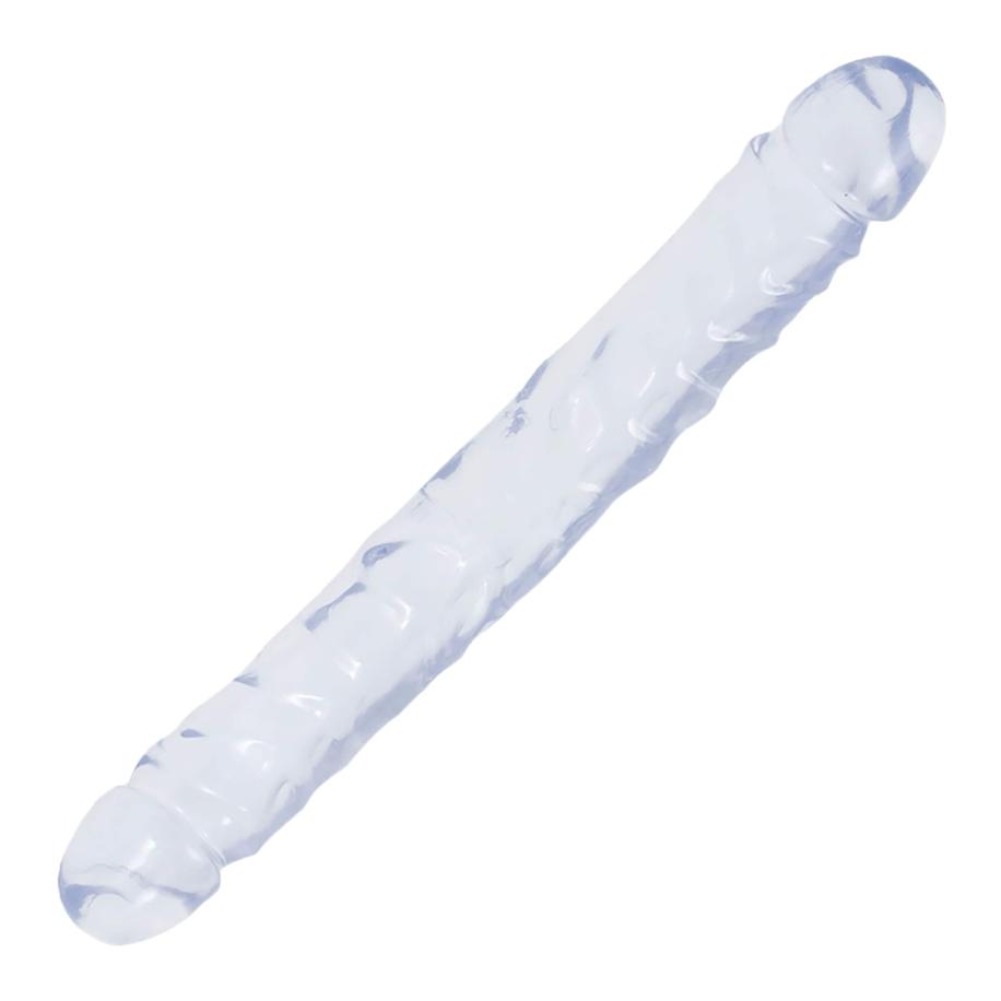 Doc Johnson Crystal Jellies - Jr. Double Dong 30 cm -