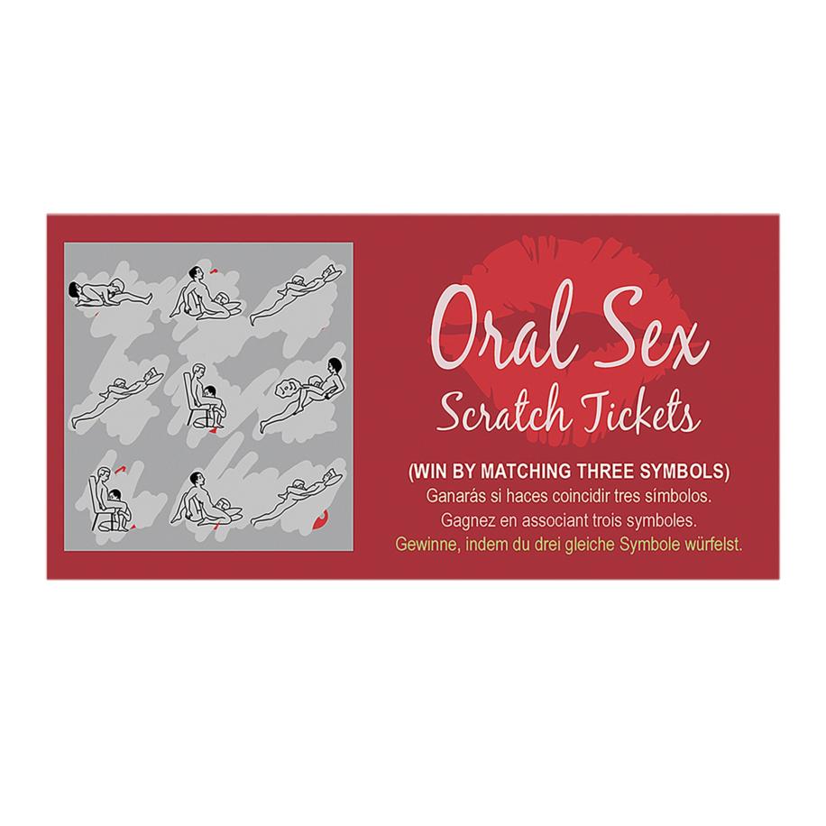 Kheper Games Oral Sex Scratch Tickets -