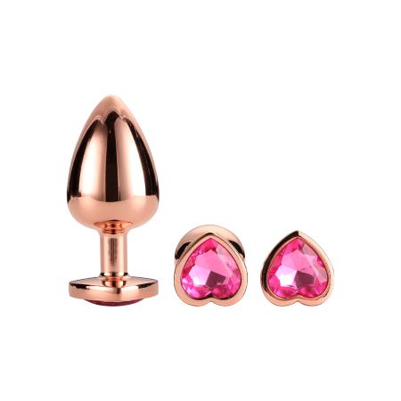 Dream Toys Rose Gold Plug Set 3 delen
