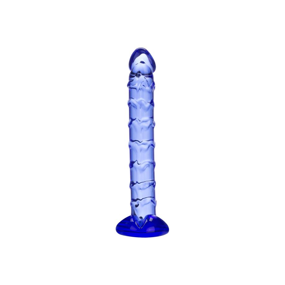 EIS Glazen dildo met fijne aderen 17 cm -
