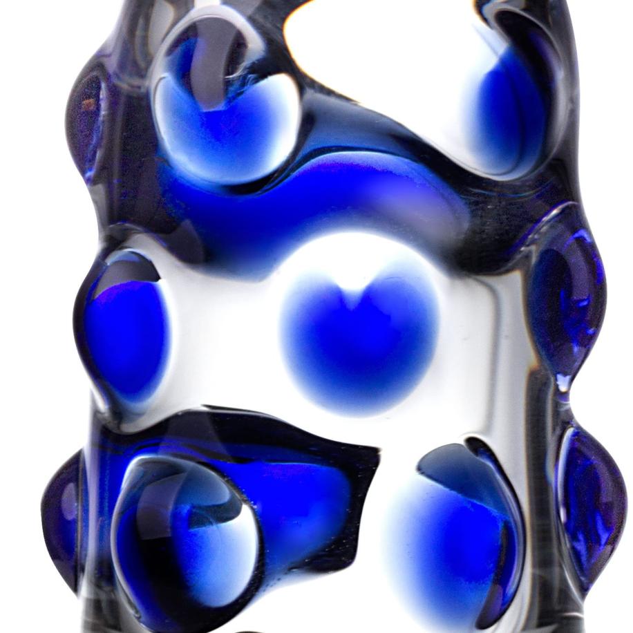 EIS Glazen dildo met structuur 20 cm -