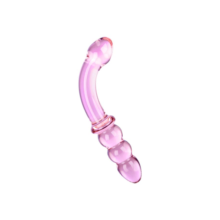 EIS Gekromde glazen dildo 17,5 cm -