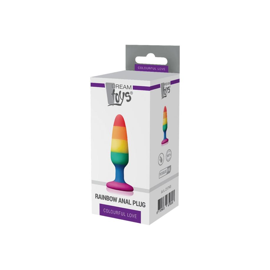 Dreamtoys Rainbow Anal Plug 14 cm -