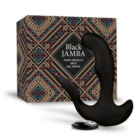 FEELZTOYS - BLACK JAMBA ANAL VIBRATOR