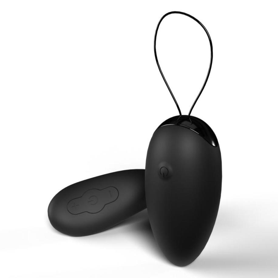 The Screaming O - Premium Remote Egg Black Zwart