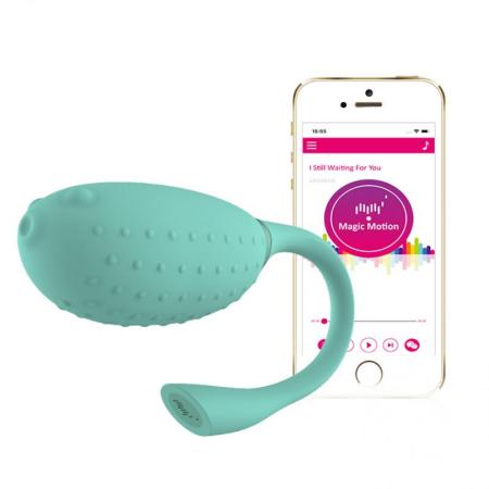 Magic Motion Fugu Smart Wearable Vibrator Groen