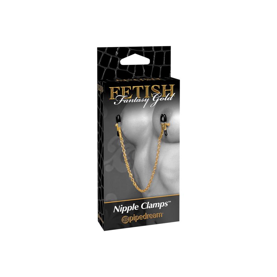 Fetish Fantasy Tepelklemmen met kettinkje -