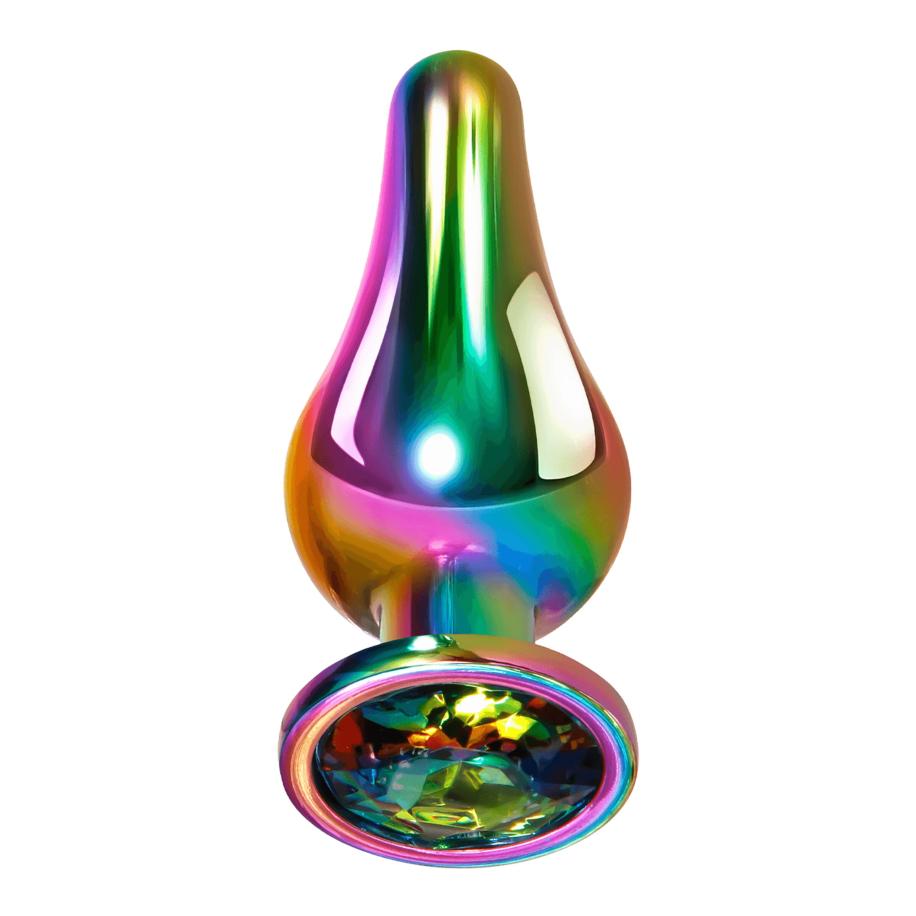 Evolved Rainbow Metal Plug - Small 9,3 cm -