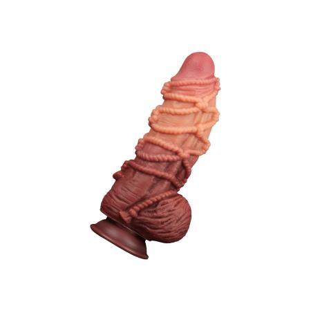 LoveToy Double Layered Nature Cock 24 cm