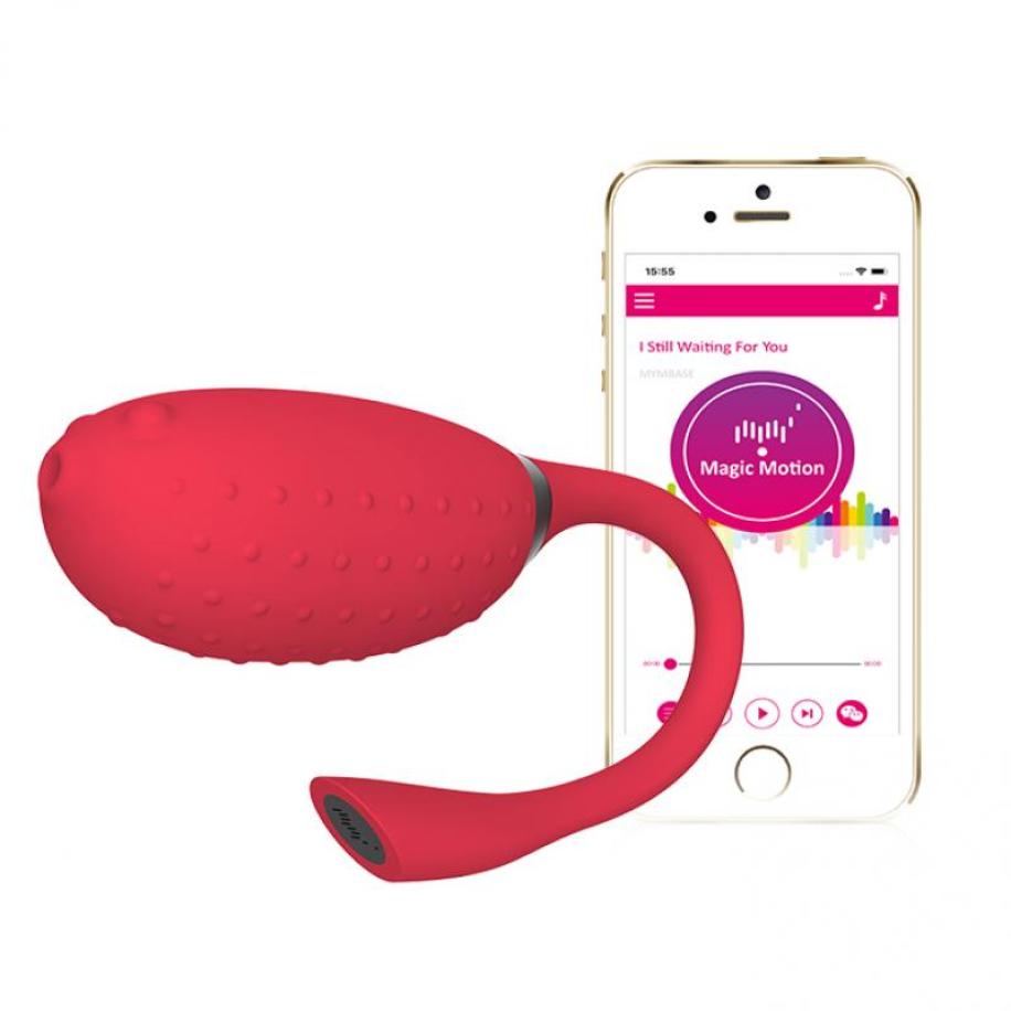 Magic Motion Fugu Smart Wearable Vibrator Rood Rood