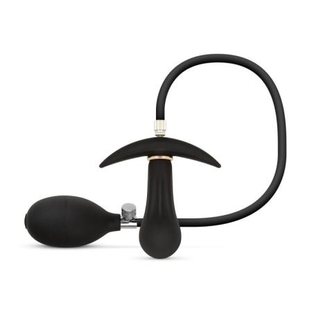 Anal Collection - Opblaasbare Buttplug met Pomp 8 cm - Zwart