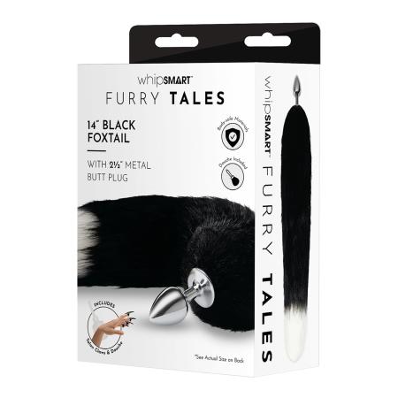 Whipsmart Furry Tailes - Foxtail with Metal Butt Plug 35,6 cm