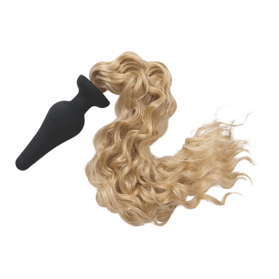Whipsmart Furry Tailes - Silicone Pony Tail Butt Plug 11,4 cm -