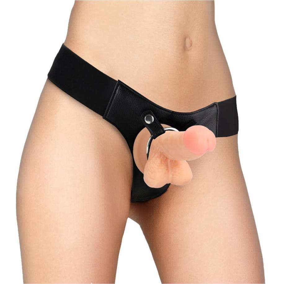 Ouch! Realistic Strap-On Dildo 15 cm -