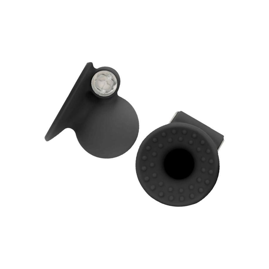 Ouch! Vibrating Nipple Suckers -