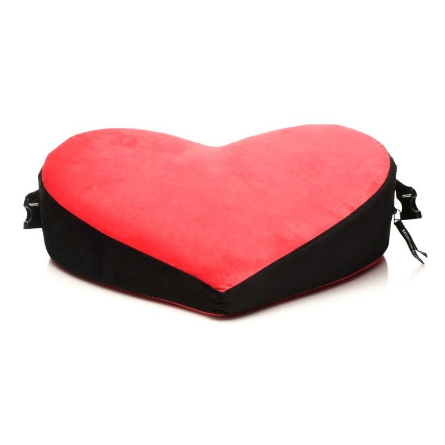 XR Brands - Bondage Kussen - Rood & Zwart Zwart