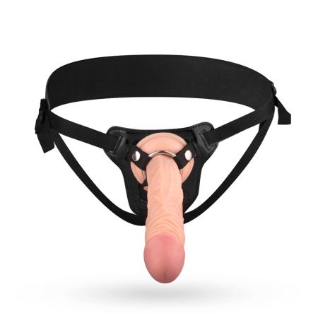 Realistische Dildo met harnas