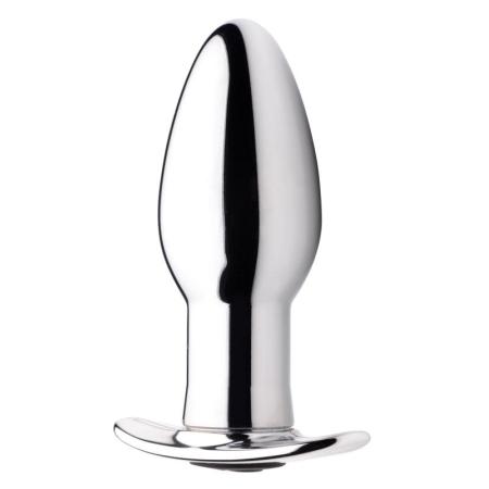 Chrome Blast Oplaadbare Buttplug Met Afstandsbediening - Klein
