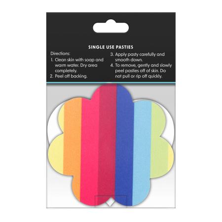 NS Novelties Pretty Pasties - Heart and Flower Pride 2 paar