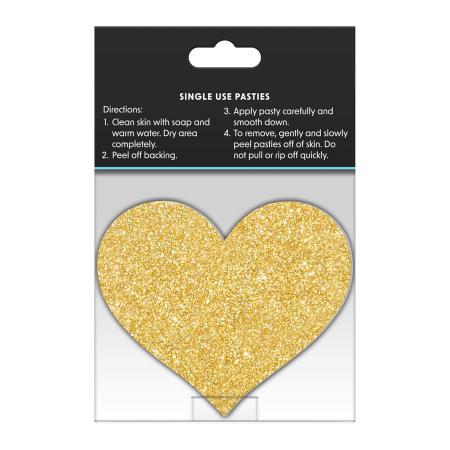NS Novelties Pretty Pasties - Glitter Hearts 2 paar
