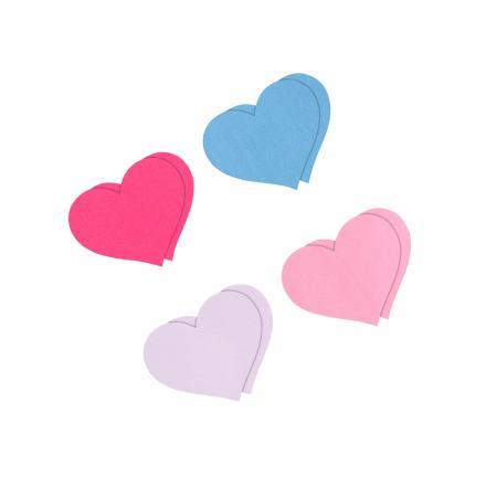 NS Novelties Pretty Pasties - Heart 4 paar