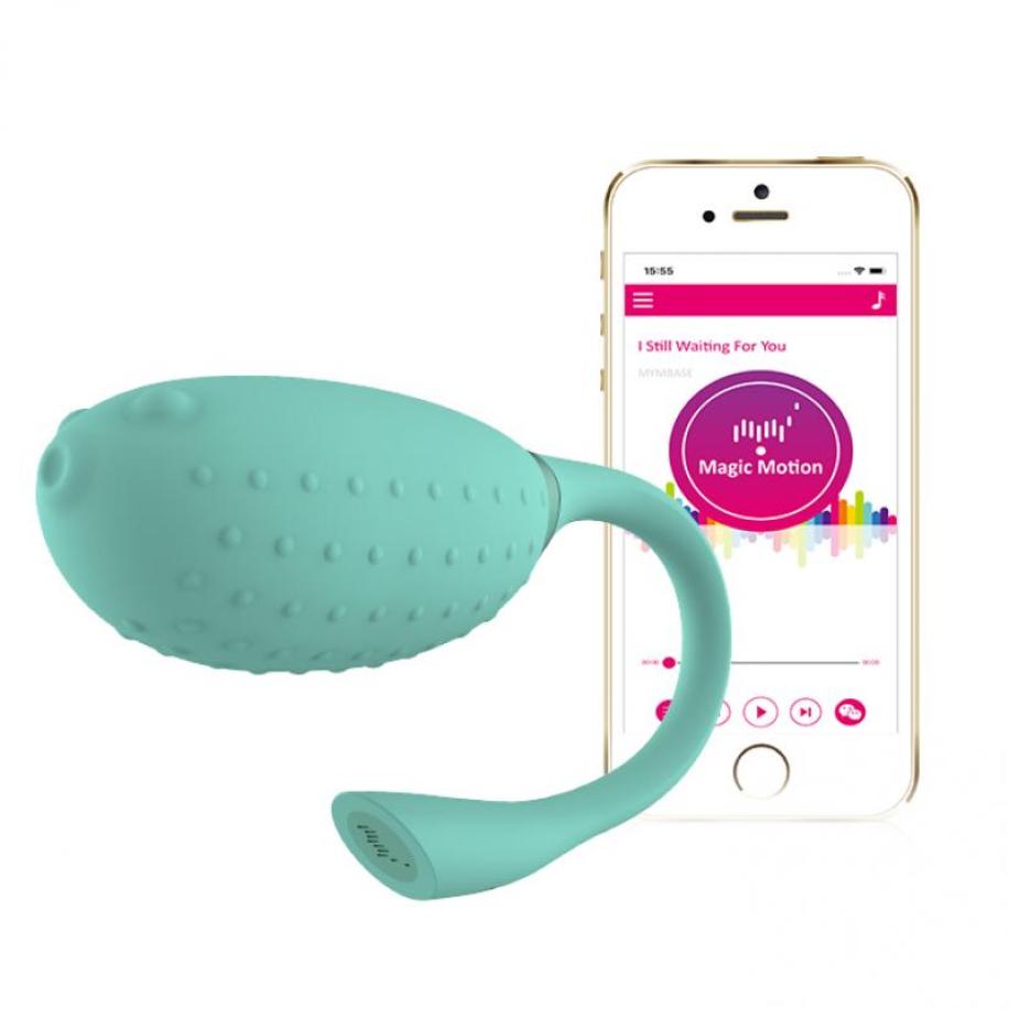 Magic Motion Fugu Smart Wearable Vibrator Groen Groen