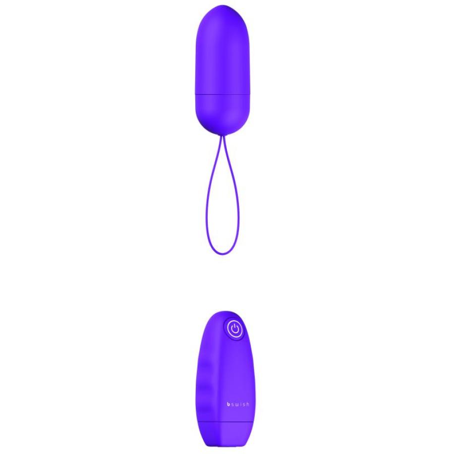 B Swish - bnaughty Classic Unleashed Vibrating Bullet Purple Paars
