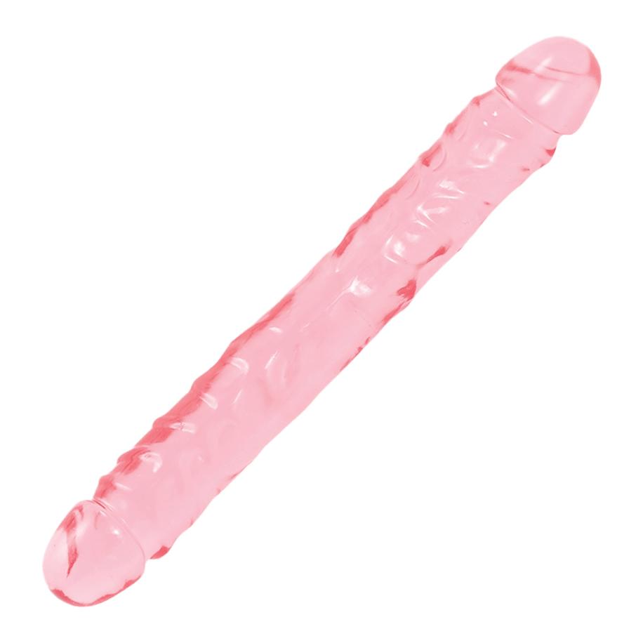 Doc Johnson Crystal Jellies - Jr. Double Dong 30 cm -
