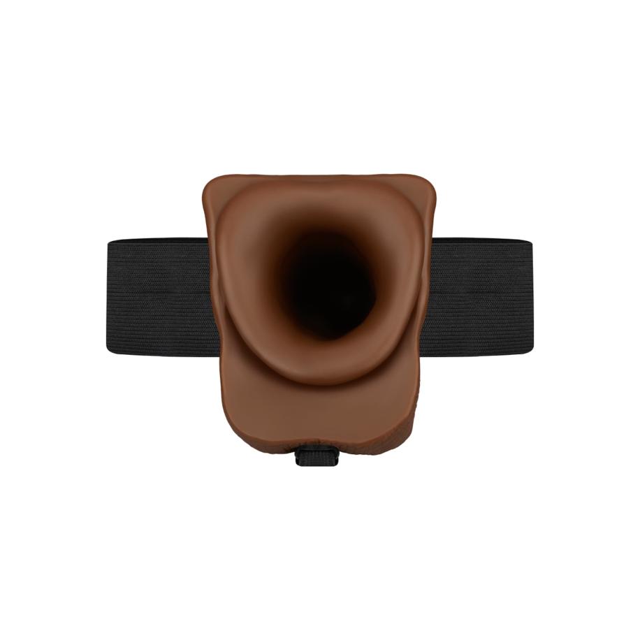 Fetish Fantasy Hollow Strap-On with Balls 21 cm -