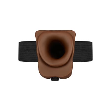 Fetish Fantasy Hollow Strap-On with Balls 21 cm