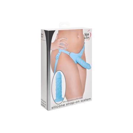 Eve+Adam Silicone Strap-On System 17,5 cm