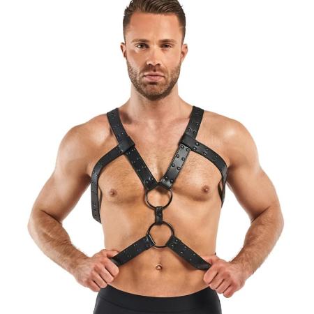 Rocco Bondage Harnas Zwart