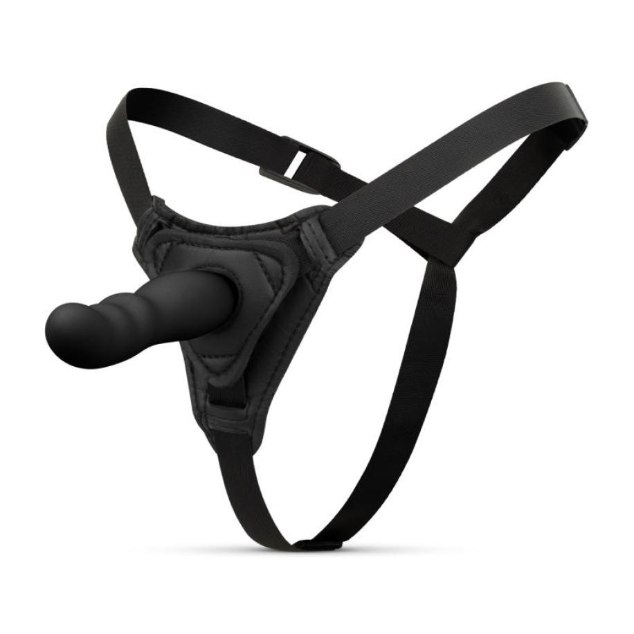 Beginner's Strap On Dildo Zwart