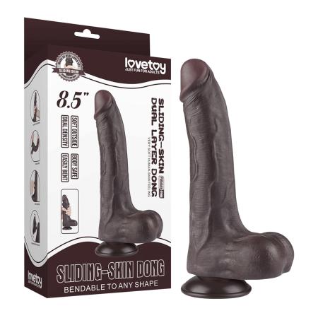 LoveToy Sliding Skin Dong 22 cm