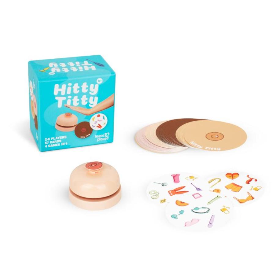 Tease & Please - Hitty Titty Kaartspel - Adult Game Multicolor