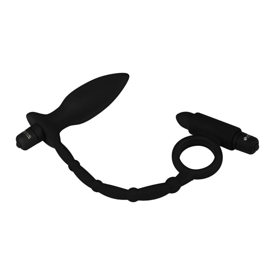 Lumunu Deluxe Lumunu Anaalplug & Penisring - Anaalgel 25 cm -