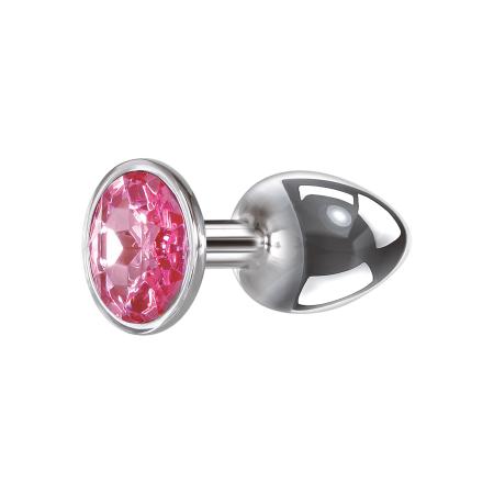 Eve+Adam Medium Pink Gem Anal Plug 8,5 cm