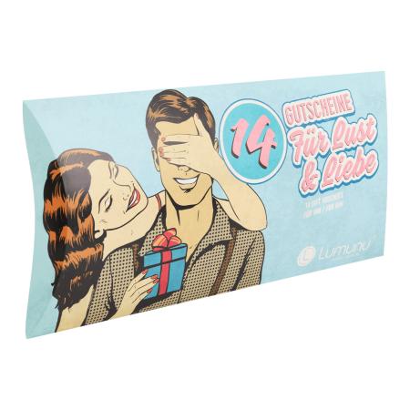 Lumunu Deluxe voucherboekje - Lust en liefde voor hem