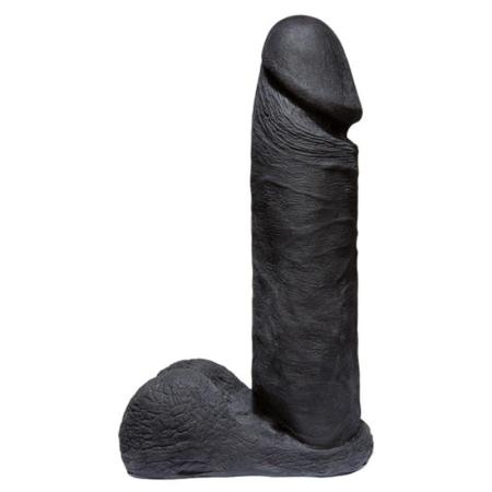 Doc Johnson - VacULock CodeBlack Ultraskyn Dildo - Zwart