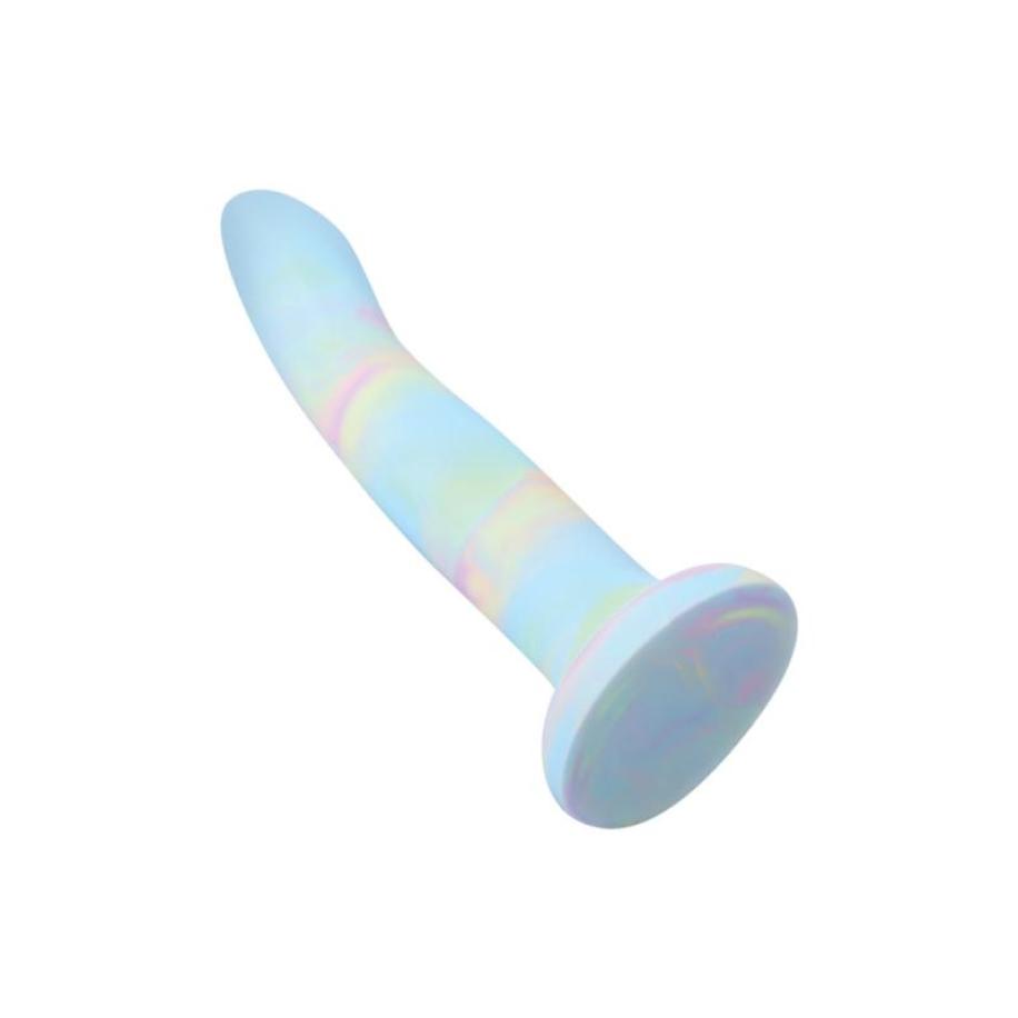 NOBÜ Rainbow – DG25 Dildo – Blue Tie-Dye Multicolor