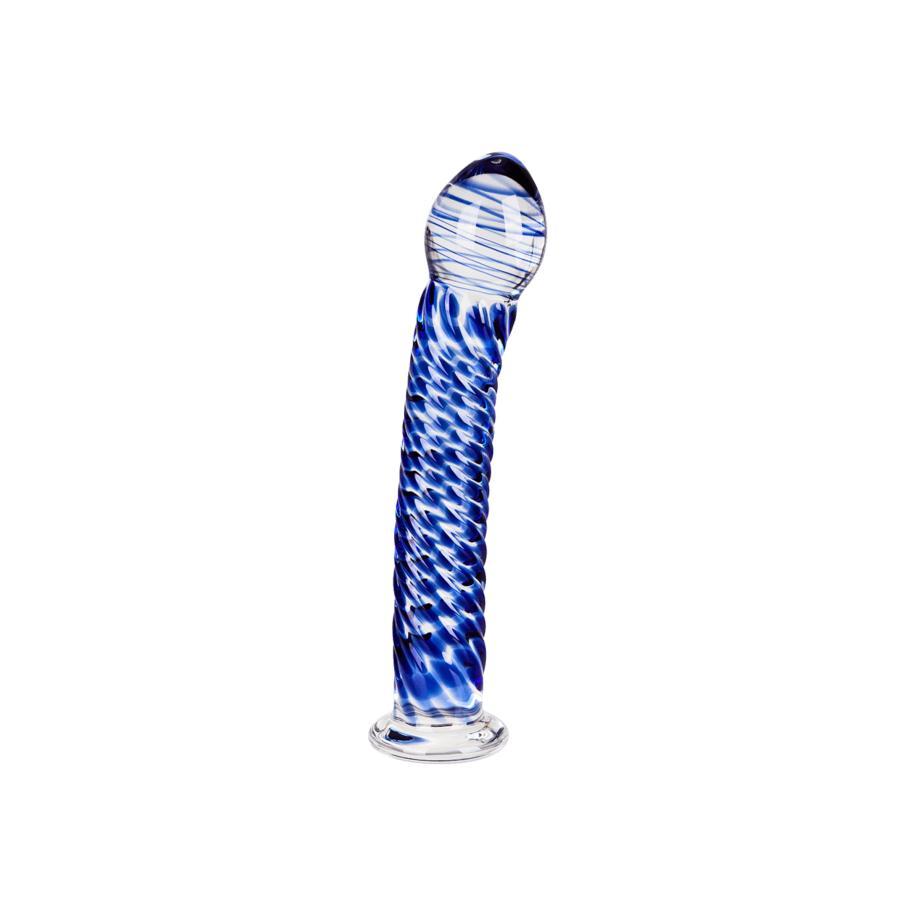 EIS Glazen dildo met brede basis 17,5 cm -