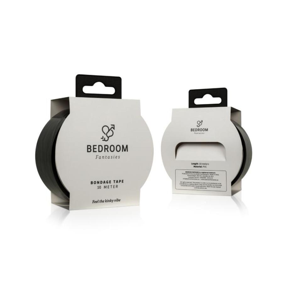 Bondage Tape 20m Zwart Zwart