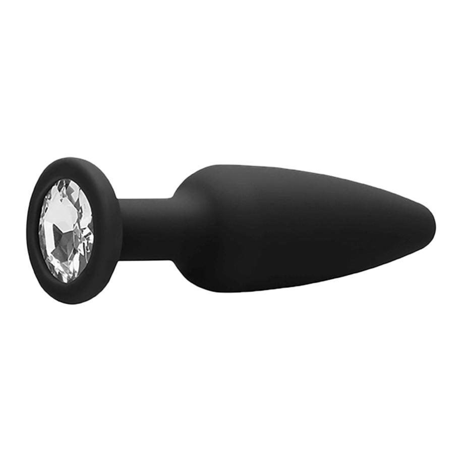 Ouch! Cone-Shaped Diamond Butt Plug 9,6 cm -