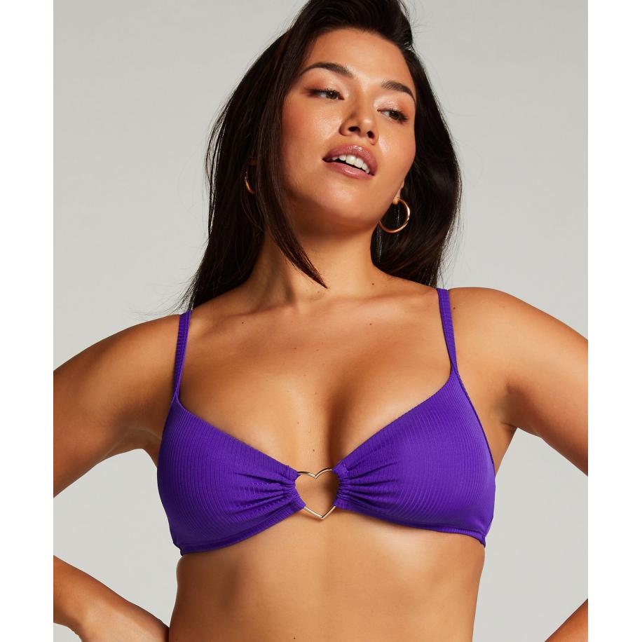 Hunkemöller Bikini crop top Eclipse Paars Paars