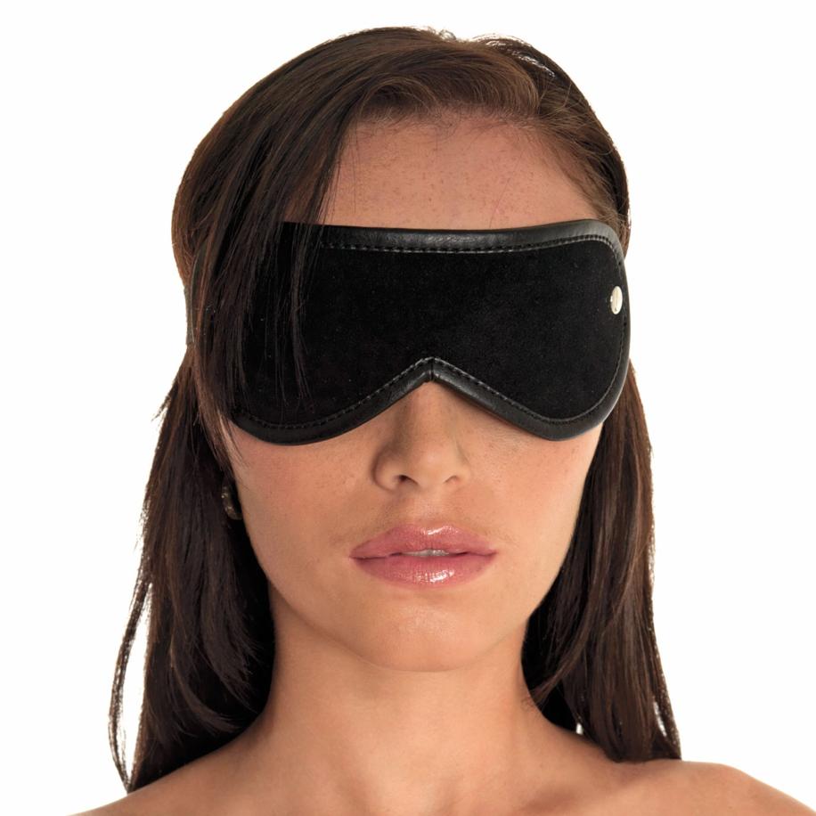 Rimba Elegant oogmasker van leer -