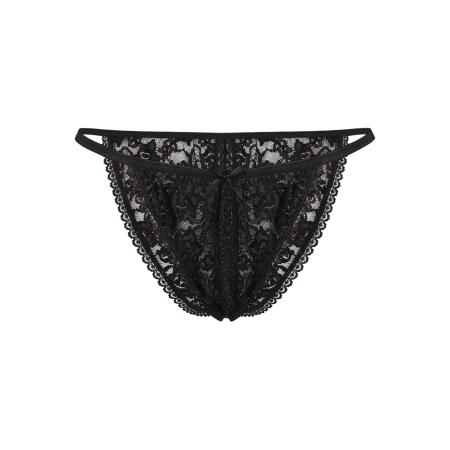 Rimba Open kanten slip met strikjes