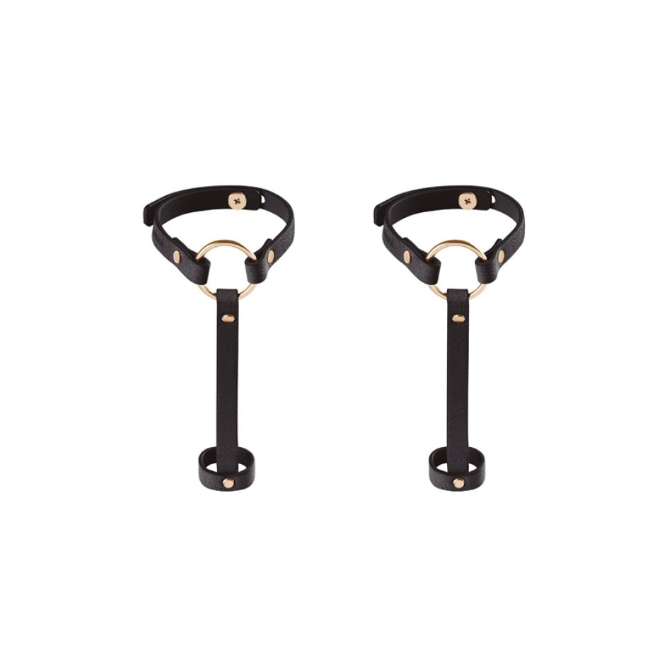 MAZE Kunstleren Handsieraad Zwart