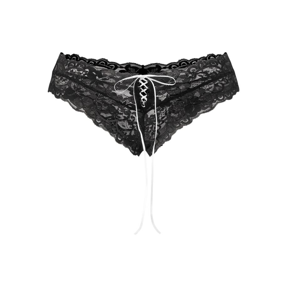 Rimba Prachtige slip met vetersluiting aan de voorkant -